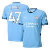 Maillot de Supporter Manchester City Foden 47 Domicile 2024-25 Pour Homme